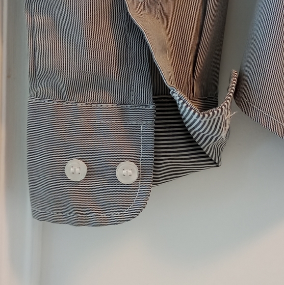 H & M Grey Dress Shirt - Picture 6 of 7